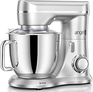 Mini Angel Stand Mixer,10-Speed 5QT Kitchen Electric Mixer